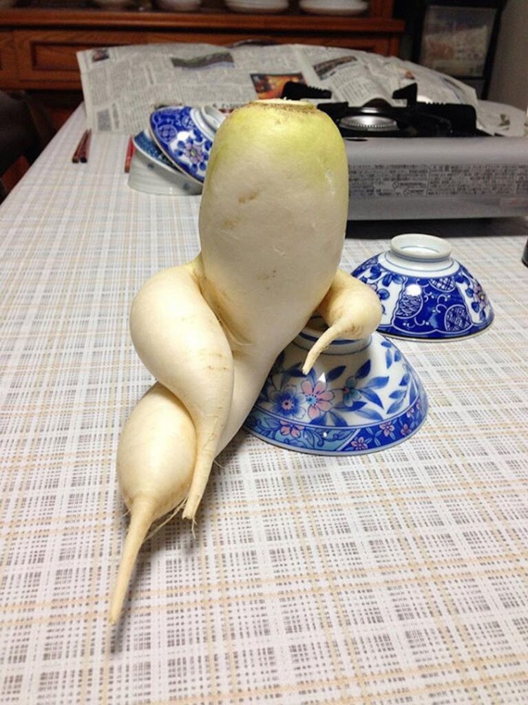 Radishes need to relax too!